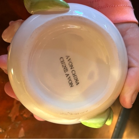 Vintage Avon ‘Elegant Blooms’ Sugar Bowl & Spoon - Picture 3 of 6